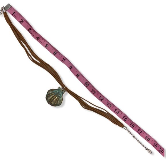 ST. THOMAS Seashell Multi Strand Cord Necklace - Picture 8 of 9